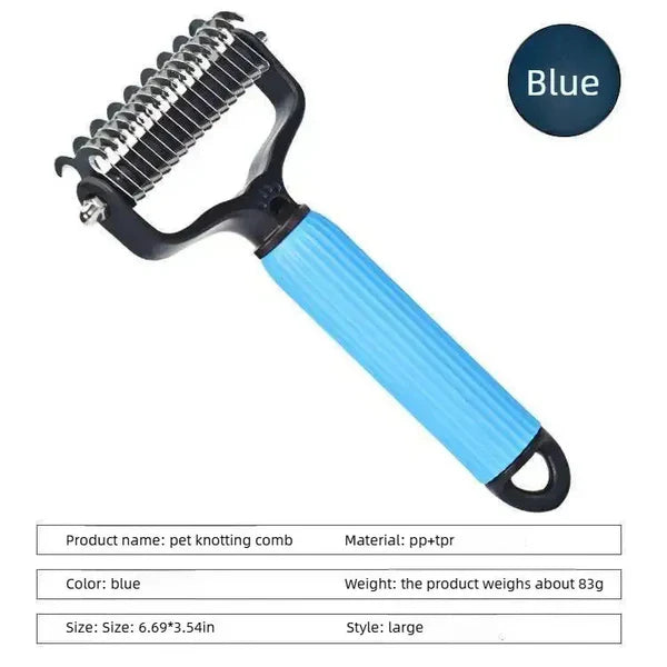 PawGroom Dual-Action Pet Brush