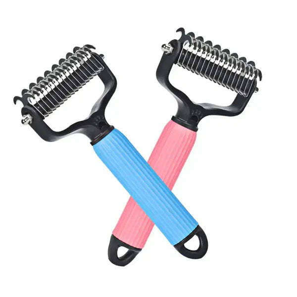 PawGroom Dual-Action Pet Brush