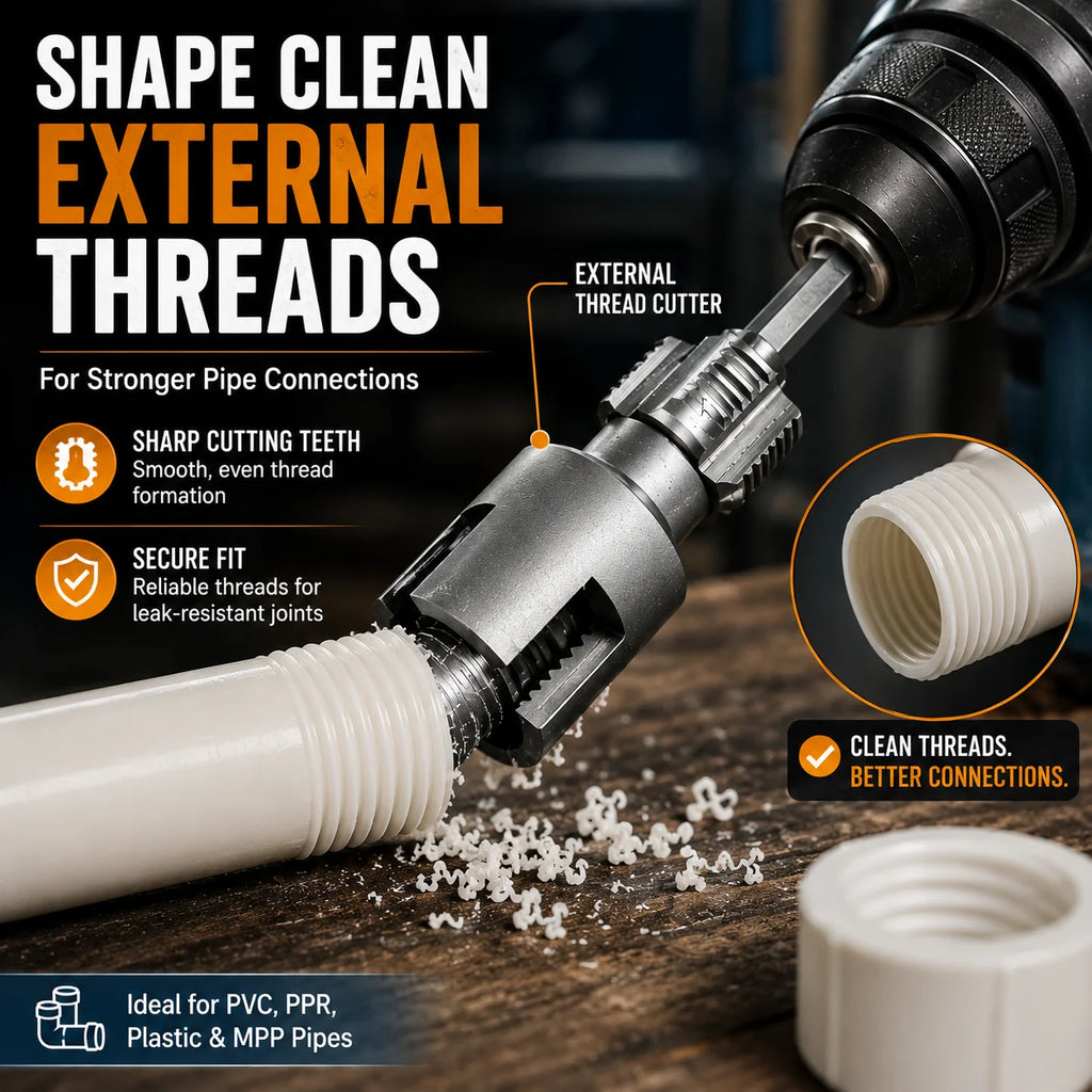 🔥Integrated Internal & External Pipe Threading Tool