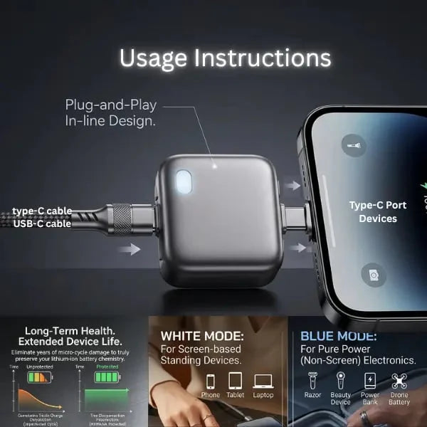 VoltSmart Pro Auto-Cut Charging Adapter