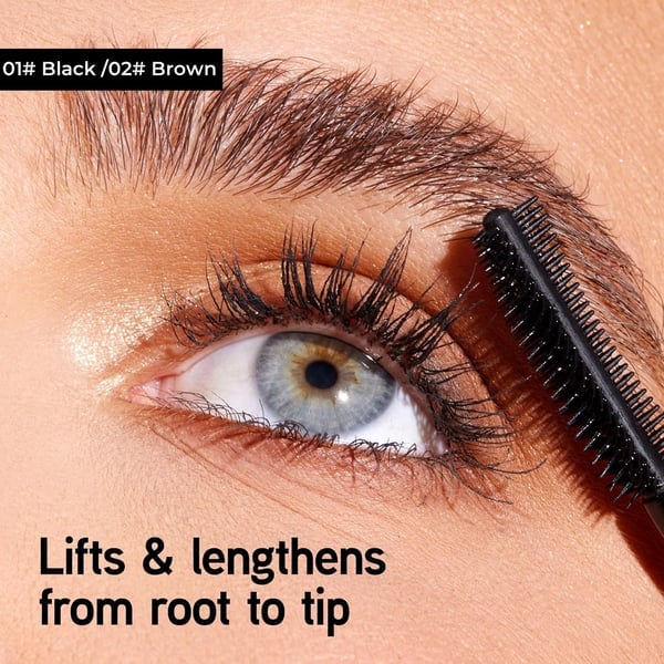 Micro-Tubing Mascara – 24H Smudge-Proof, Lengthening & Volumizing