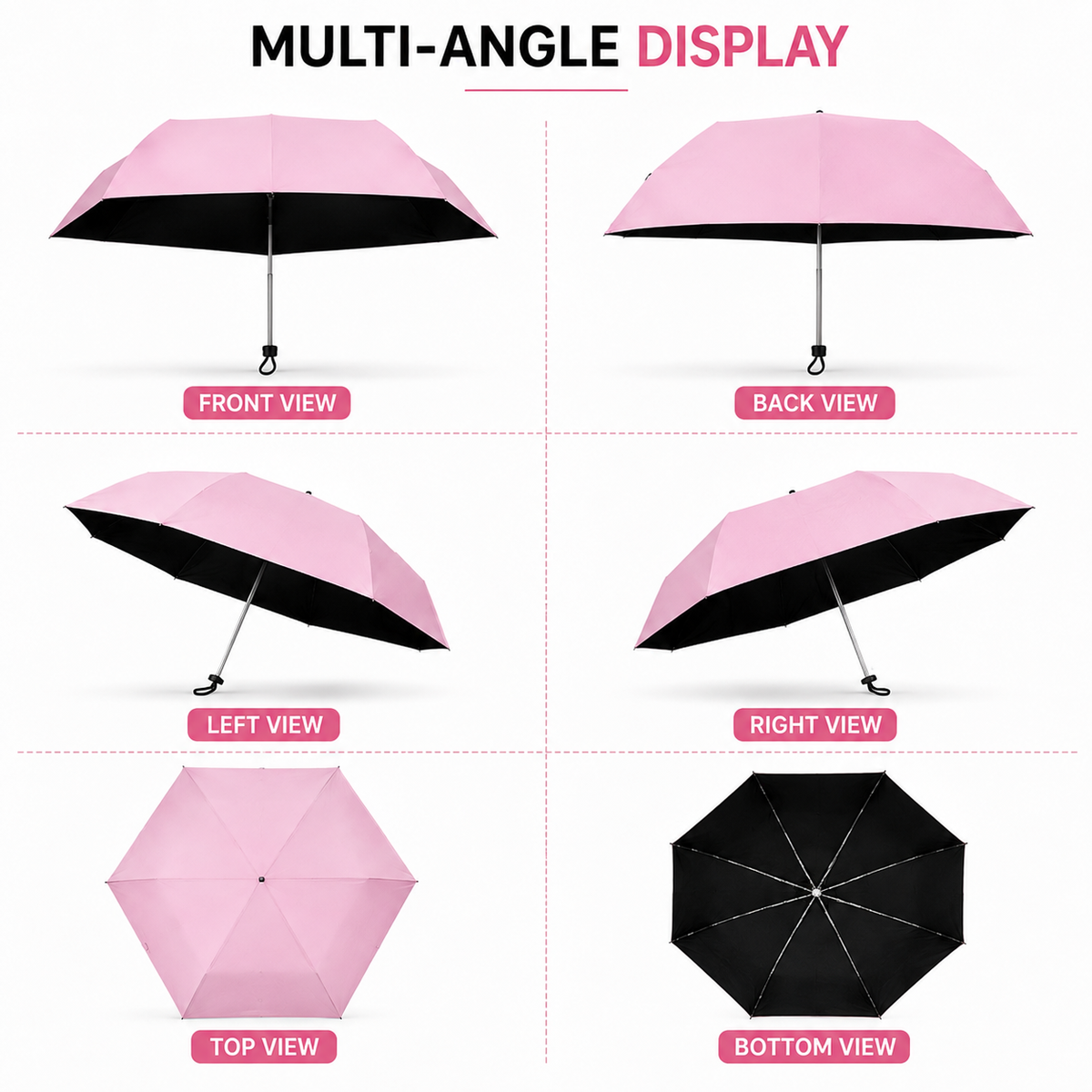 💖LAST DAY SALE ONLY💖✨ Say Goodbye to Bulky Umbrellas – Ultra-Light Sun & Rain Protection for On-the-Go! ✨