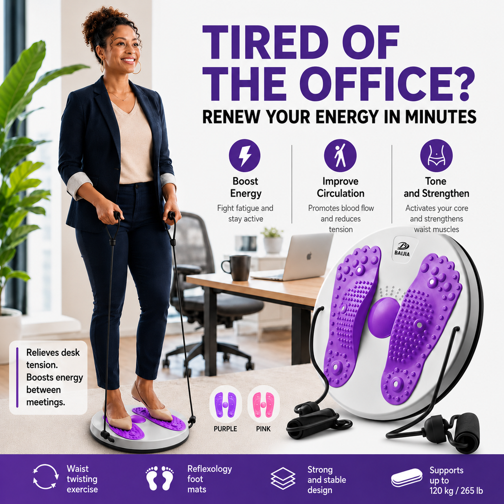 CoreTwist Pro Balance Trainer — At-Home Fat Burn & Circulation Disc