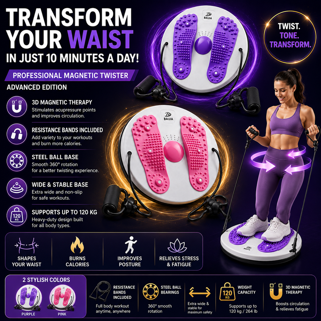 CoreTwist Pro Balance Trainer — At-Home Fat Burn & Circulation Disc