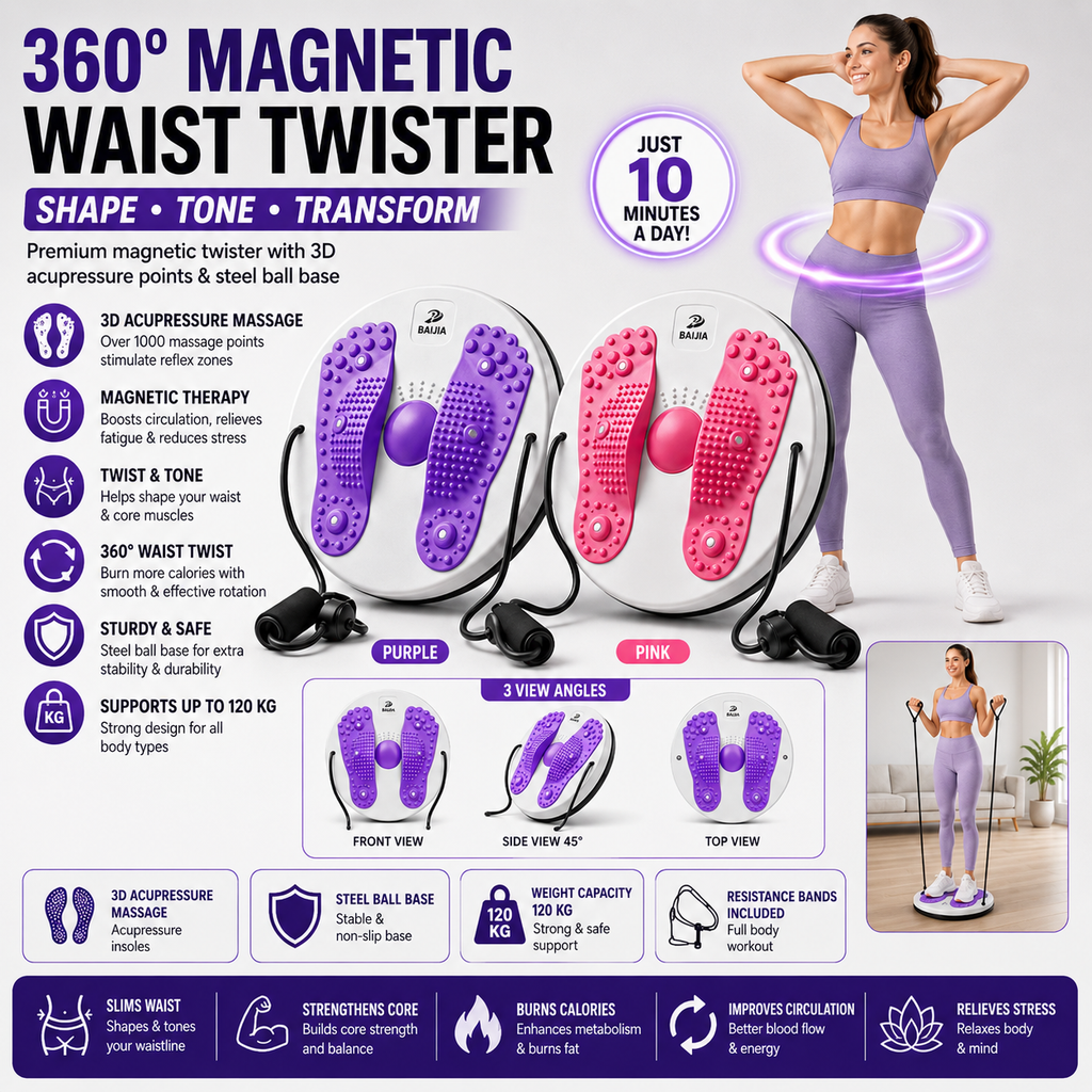 CoreTwist Pro Balance Trainer — At-Home Fat Burn & Circulation Disc