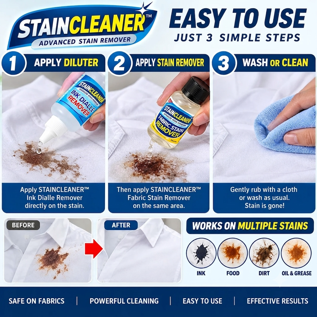 ✨ STAINCLEANER™ Advanced Stain Remover