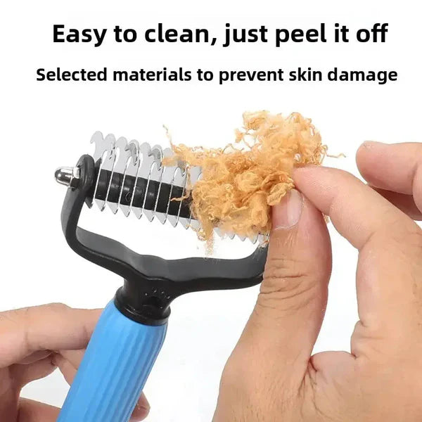 PawGroom Dual-Action Pet Brush