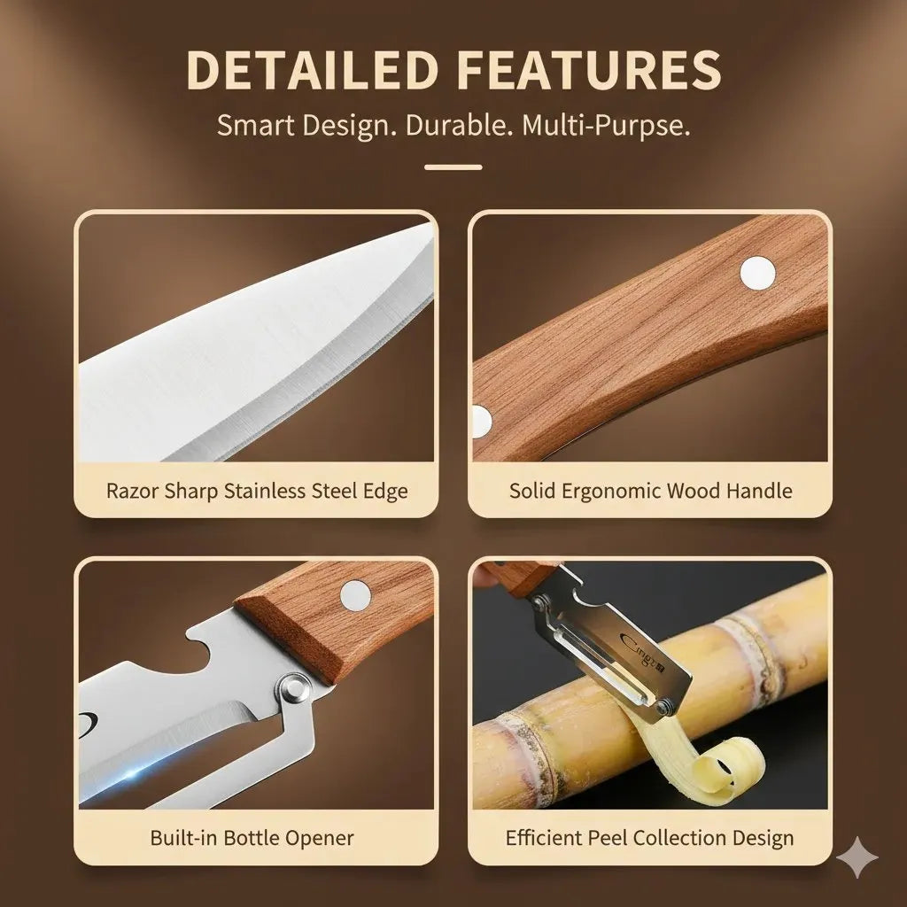 KitchenEdge Pro Slicer & Opener — Multi-Function Kitchen Tool | 🏆 Bestseller — 20% OFF + Free Shipping