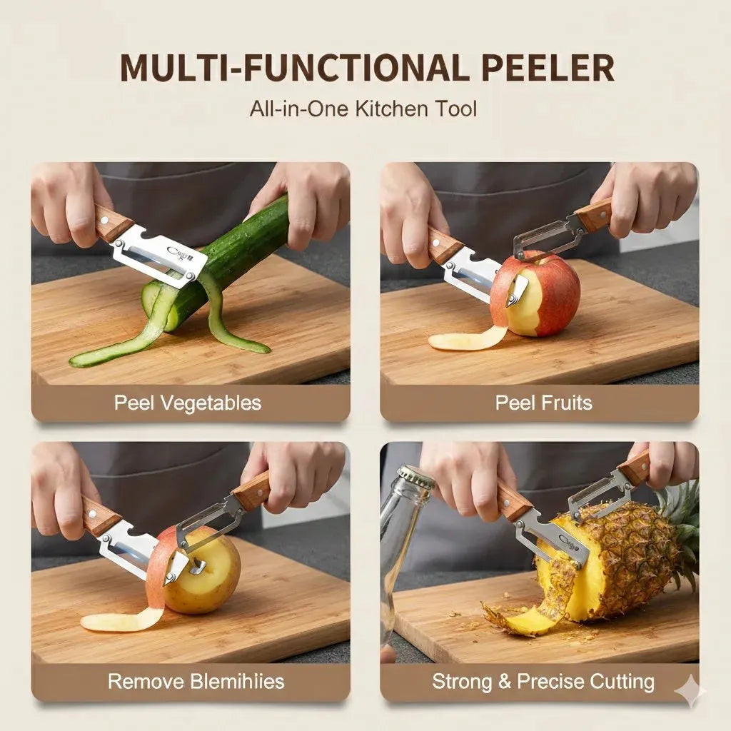 KitchenEdge Pro Slicer & Opener — Multi-Function Kitchen Tool | 🏆 Bestseller — 20% OFF + Free Shipping