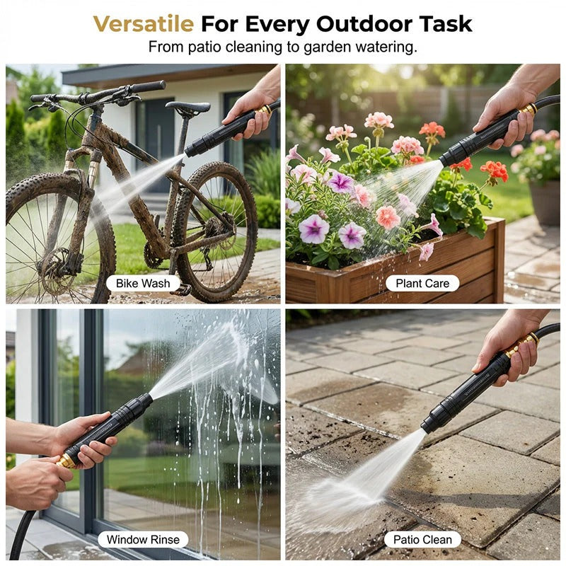 StreamMax Adjustable Spray Gun | 💦 Sale: Buy 1 Get 1 at 50% OFF