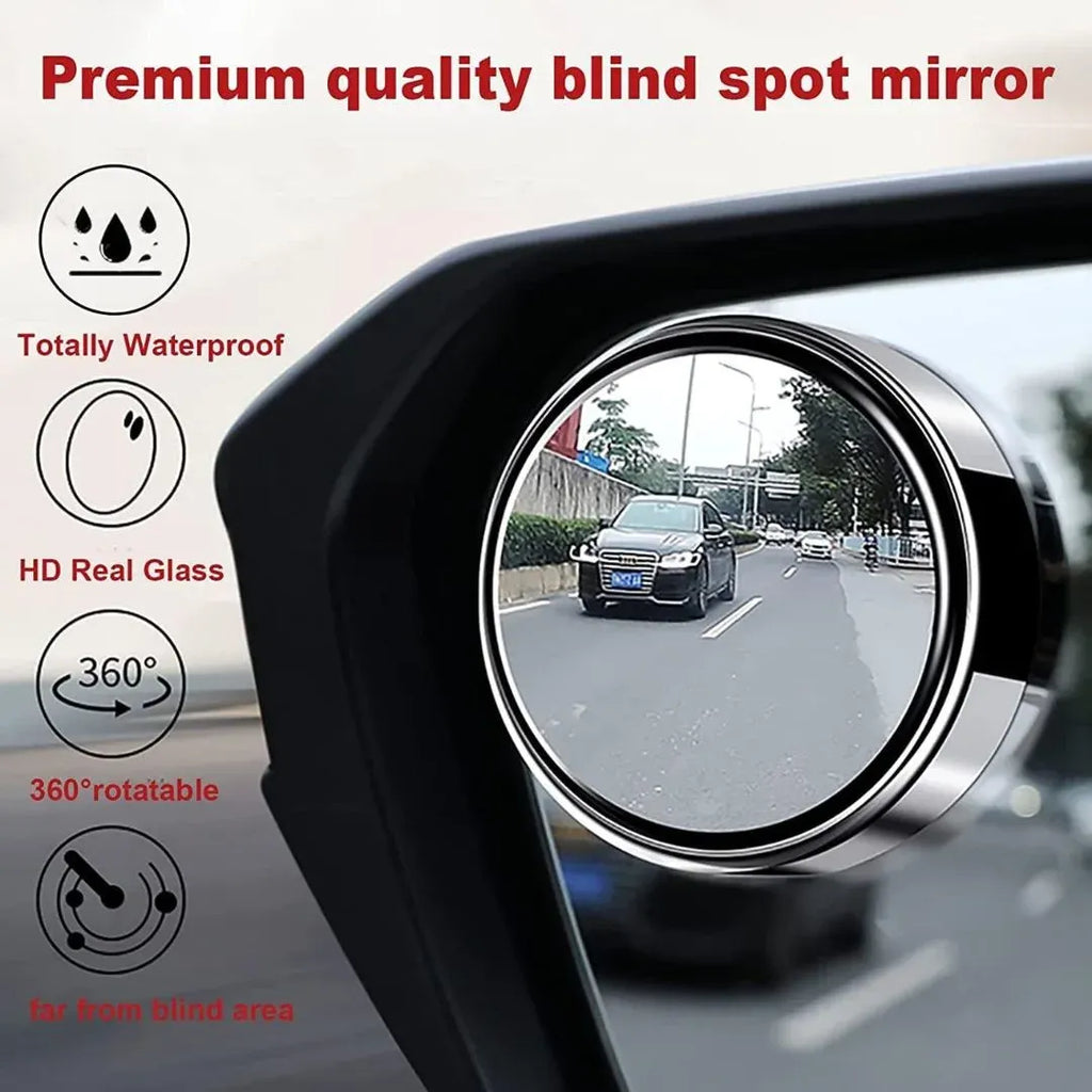 Wide-Angle Car Blind Spot Mirror