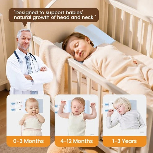 🔥New Upgrades👶All-Season Breathable Shaping Pillow for Baby Development