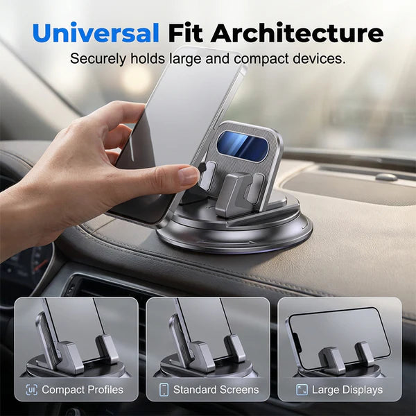 🚗 50% OFF NOW!📱 Rotating Dashboard Car Phone Holder – 360° Adjustable & Non-Slip – Hands-Free Phone Mount 🛡️